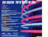 Toni Braxton - You're Makin' Me High (Import remix CD single) Used