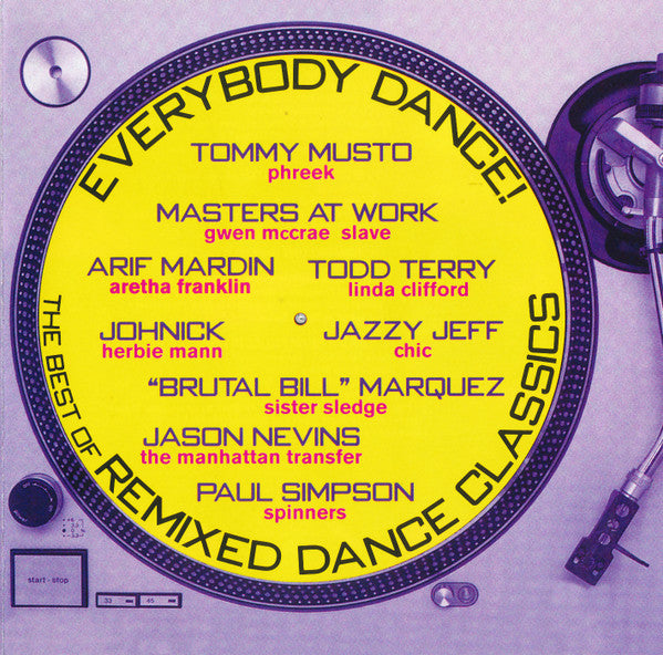 Everybody Dance! The Best of REMIXED Dance Classics CD - Used