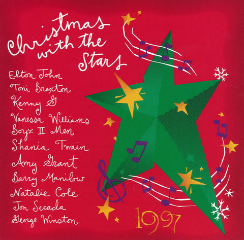 Christmas With the Stars (Various: Elton, Vanessa, Toni, Shania, Natalie ++) CD - Used