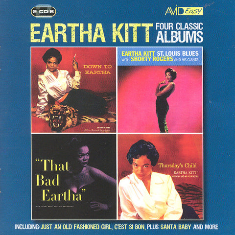 Eartha Kitt - Four Classic Albums (remastered) Import 2CD-- Used