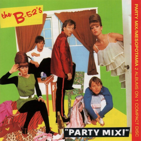 The B-52's -  Party Mix / Mesopotamia  CD  - Used
