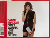 Dannii Minogue - Don't Wanna Lose This Feeling (Madonna's INTO THE GROOVE Sample) CD single - Used