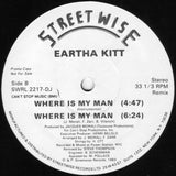 Eartha Kitt - Where Is My Man (PROMO 12" Single) LP Vinyl - Used