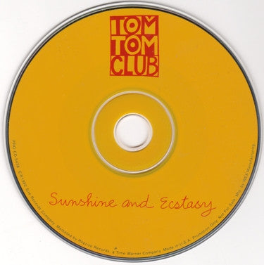 Tom Tom Club - Sunshine and Ecstasy (PROMO ONLY) CD single - Used