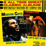 Marvin Gaye - 2 Albums on 1 CD "What's Going On" & "Let's Get It On" CD - Used