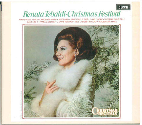 Renata Tebaldi ‎– Christmas Festival CD - New