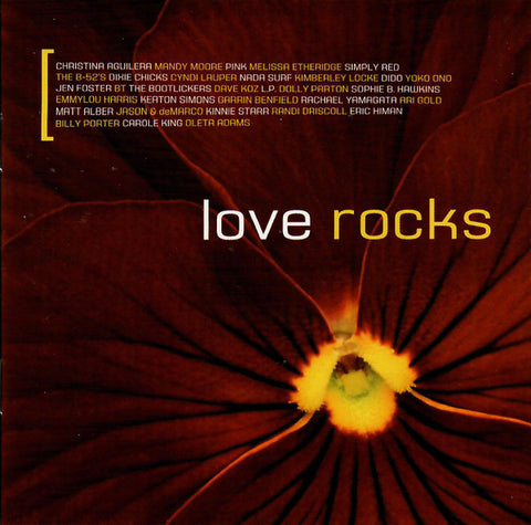 Love Rocks (Various Artist) Equality Rights Campaign LGBTQ+  2CD- Used