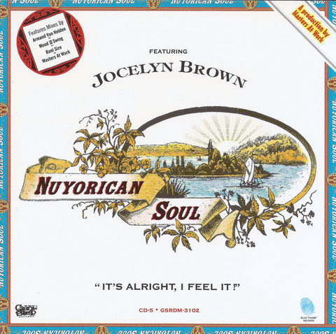 Nuyorican Soul feat: Jocelyn Brown - It's Alright, I Feel It (US CD single) Used