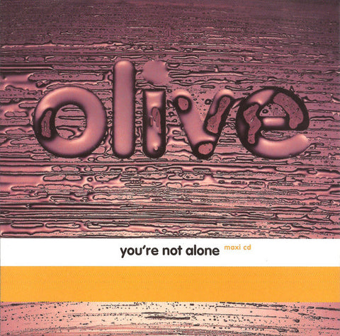 Olive - You Are Not Alone (US Maxi-CD single) Used