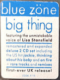 BLUE ZONE (ft: Lisa Stansfield) - Big Thing (Deluxe Remastered 2CD) Import - NEW