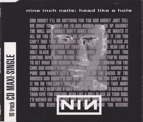 Nine Inch Nails - Head Like A Hole, Terrible Lie, Down In It (Import CD EP single) 10 tracks - Used