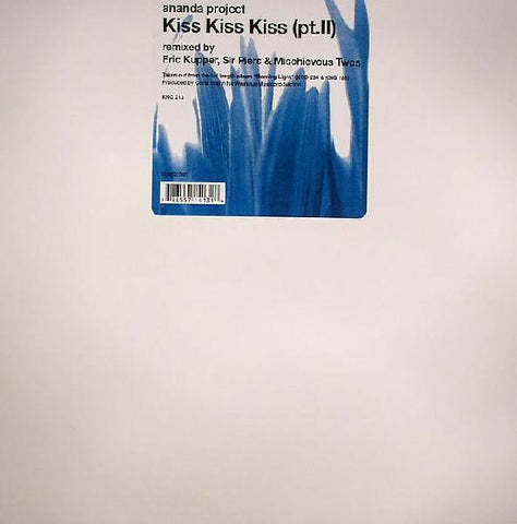 Ananda Project – Kiss Kiss Kiss (Pt. II) 12" Single LP Vinyl - Used
