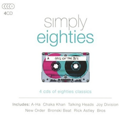Simply Eighties 4 CDs of 80s classics  (72 hits) - New
