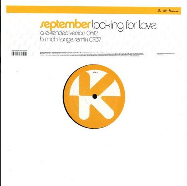 September – Looking For Love 12" Single (Import) LP Vinyl - Used