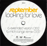 September – Looking For Love 12" Single (Import) LP Vinyl - Used
