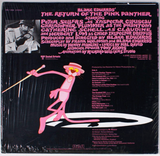 RETURN OF THE PINK PANTHER (Original soundtrack  LP, 1975) LP Vinyl - Used