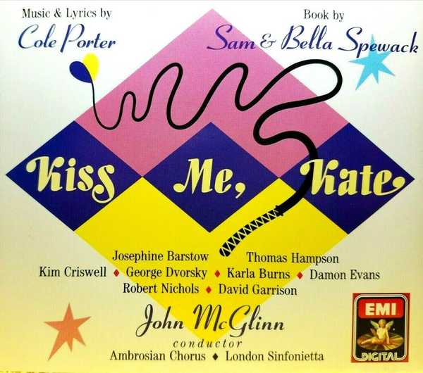 KISS ME, KATE - 1990 UK Broadway cast recording -2CD set - Used