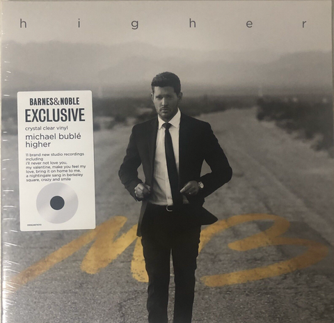 Michael Bublé- Higher - Crystal Clear Colored Vinyl LP - New