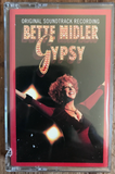 Bette Midler - GYPSY (Soundtrack) Cassette Tape -Used