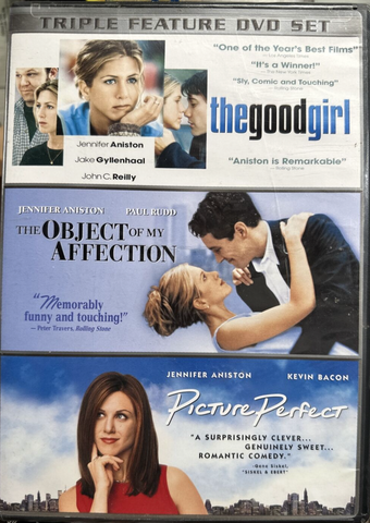 Jennifer Aniston - Triple Feature  DVD set (3 Movies) - Used