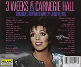 Liza Minnelli  - At Carnegie Hall LIVE 2xCD  - Used