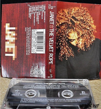 Janet Jackson - Velvet Rope cassette tape  90s - used