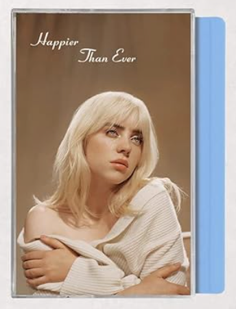 Billie Eilish - Happier Than Ever - Limited Edition Light Blue Cassette Tape Limited Edition - New