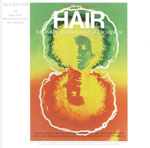HAIR  - A Decca Broadway Origina Cast Album CD - Used