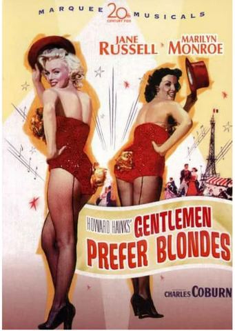 Marilyn Monroe - Gentlemen Prefer Blondes DVD - Used