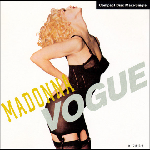 MADONNA - VOGUE (USA Maxi CD single) Used