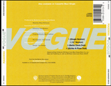 MADONNA - VOGUE (USA Maxi CD single) Used
