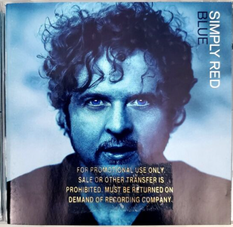 Simply Red - BLUE CD (Promo) Used