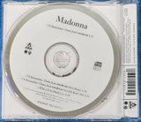 Madonna I'll Remember (Import CD single) Used