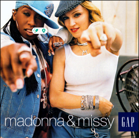 Madonna & Missy  - Into the Hollywood Groove / Hollywood CD Promo - Used