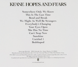 KEANE - Hopes and Fears CD - Used