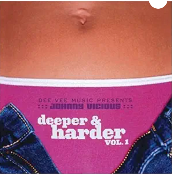 Deeper & Harder vol. 1 (DJ Johnny Vicious) Various CD - Used d