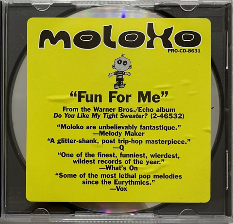 Moloko - Fun For Me (2-track CD PROMO ONLY) - Used