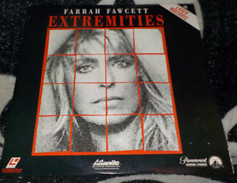 Farrah Fawcett - EXTREMITIES Laserdisc - Used