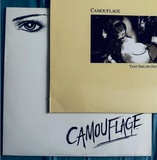 CAMOUFLAGE - LP RED '84 vinyl + THAT SMILING FACE 12" single remix records used