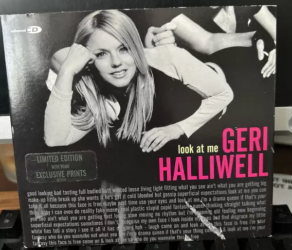 Geri Halliwell - Look At Me  Import (CD Single) + 4 postcards - Used