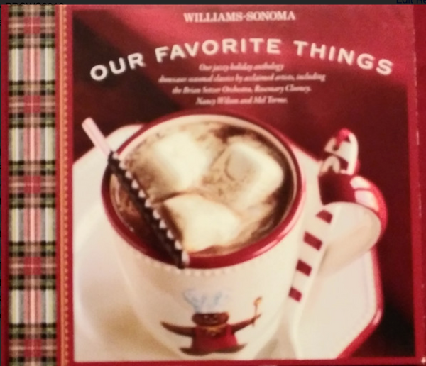 Our Favorite Things - William Sonoma (Various) CD -- used