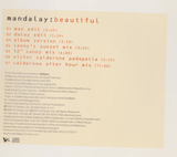 Mandalay -- Beautiful [remixes] -- PROMO CD single - Used