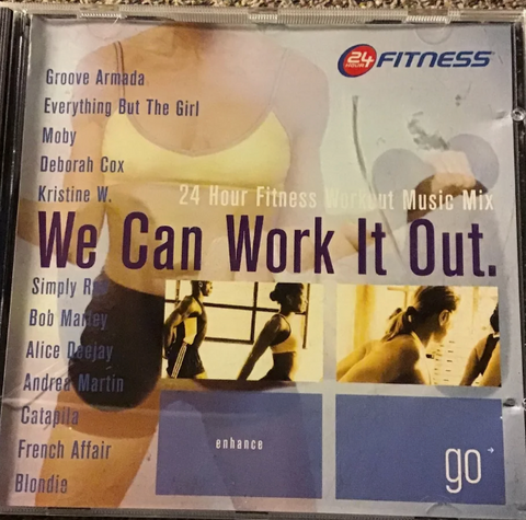 We Can Work It Out 24 Hour Fitness Workout Music Mix (Various) CD - Used