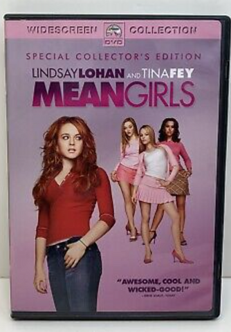 Lindsay Lohan - MEAN GIRLS Widescreen Collection DVD - Used