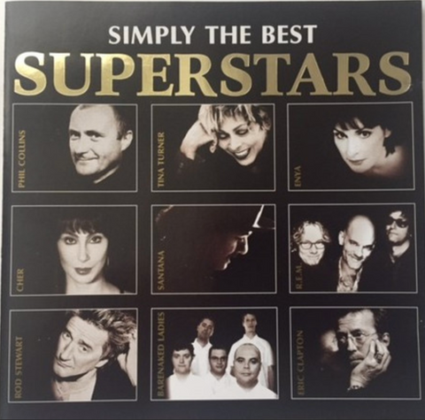 Simply The Best SUPERSTARS (Various: Cher, Madonna, Janet, Tina, Abba++) CD - Used