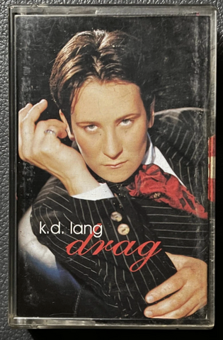 k.d. Lang - DRAG (Cassette tape) Used