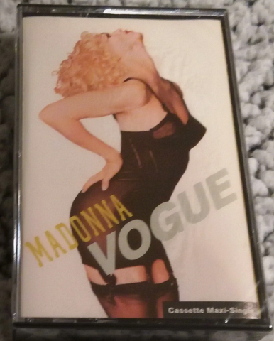 Madonna - VOGUE (Maxi-Cassette tape) Used