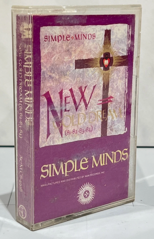 Simple Minds - NEW GOLD DREAM cassette tape - Used