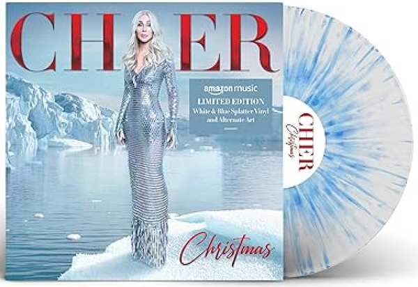 CHER - Christmas (White & Blue Splatter Vinyl) LP  - NEW