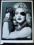 Madonna - 3 Glossy 8x11 photo b/w prints  MDNA, 1984